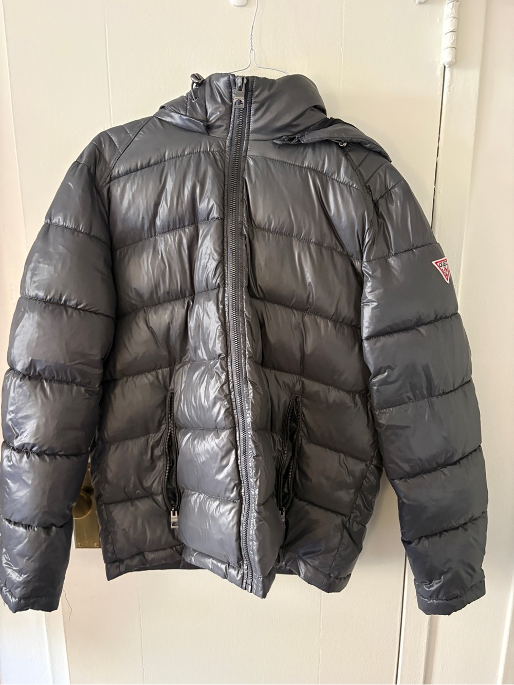 Grey Guess Coat Men’s Large